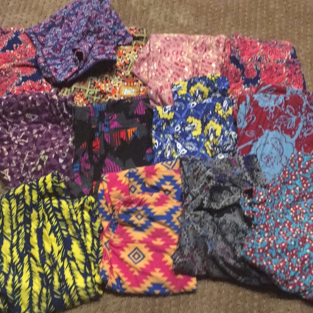Lot of 14 lularoe leggings size M